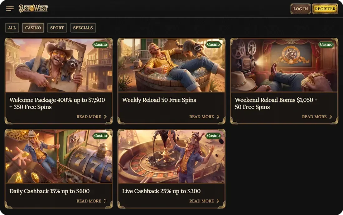 betwest casino bonus casino