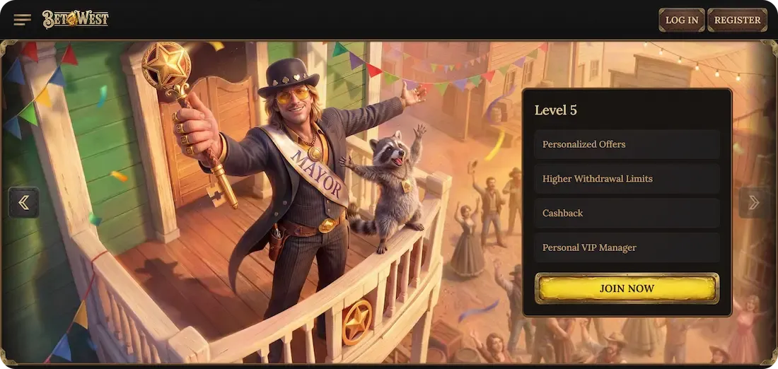 betwest casino vip